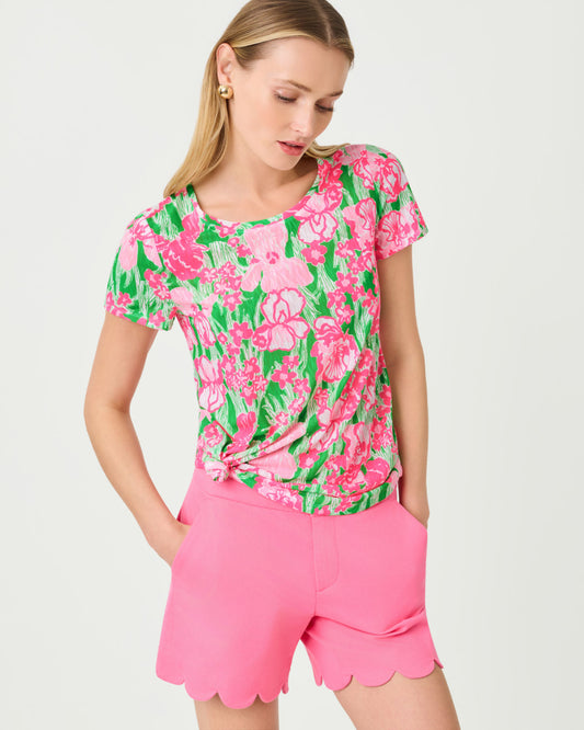 Etta Scoop-Neck Putting Green Hannah