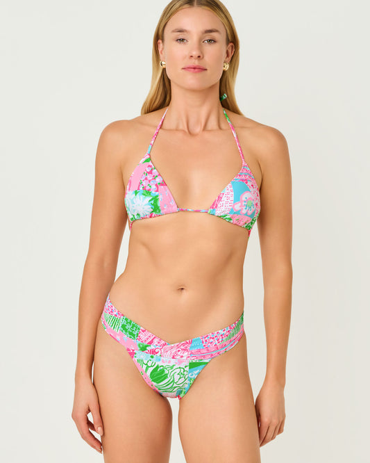 Jamya Bikini Top Multi Crazy Quilt