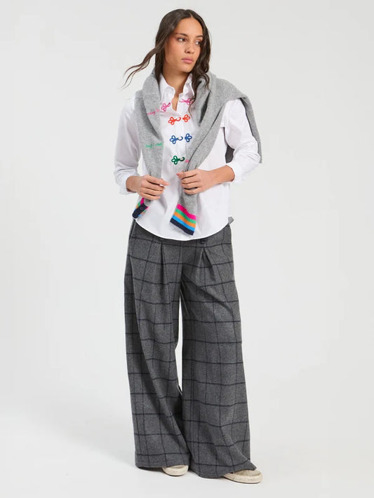 Frogging Button shirt - Multicolor
