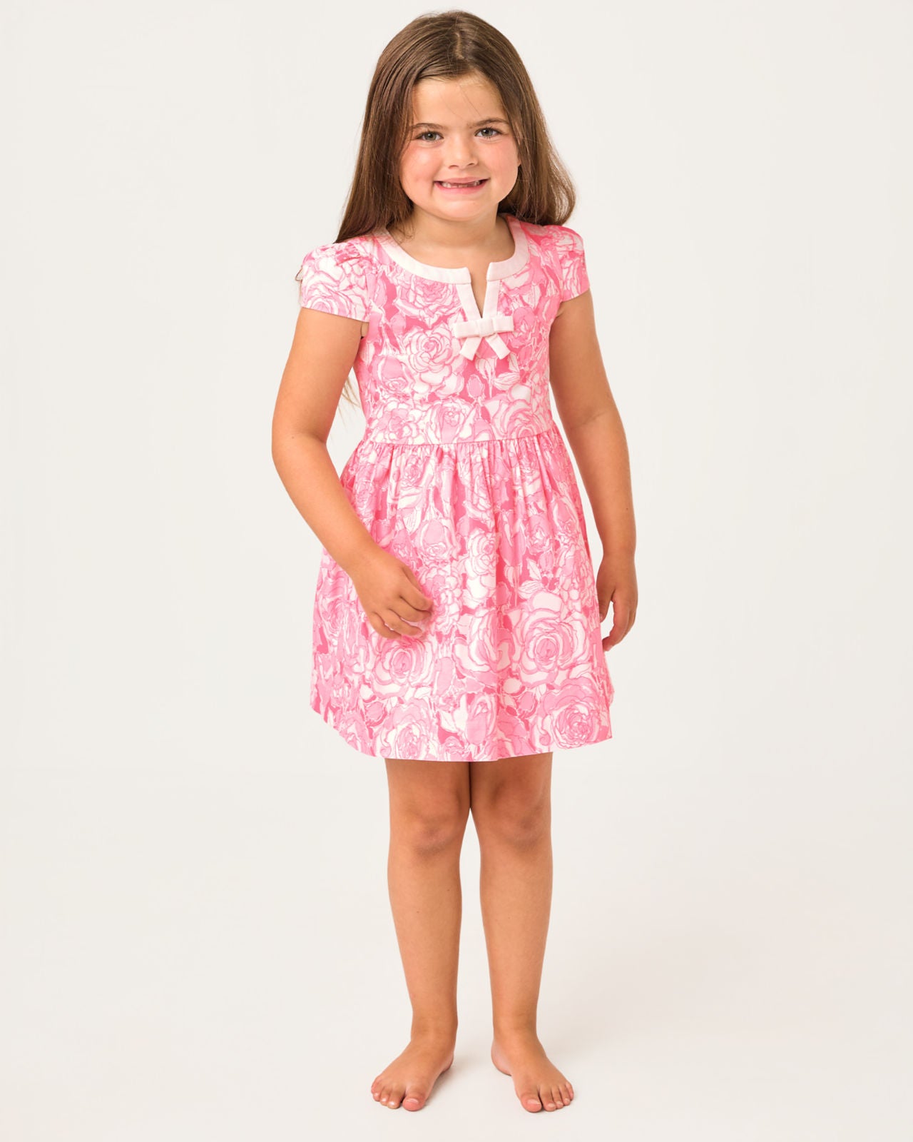 Louise Dress Confetti Pink Lil Rosanna