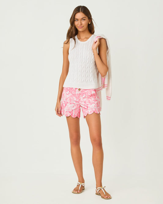Buttercup Stretch Short Confetti Pink Lil Rosanna