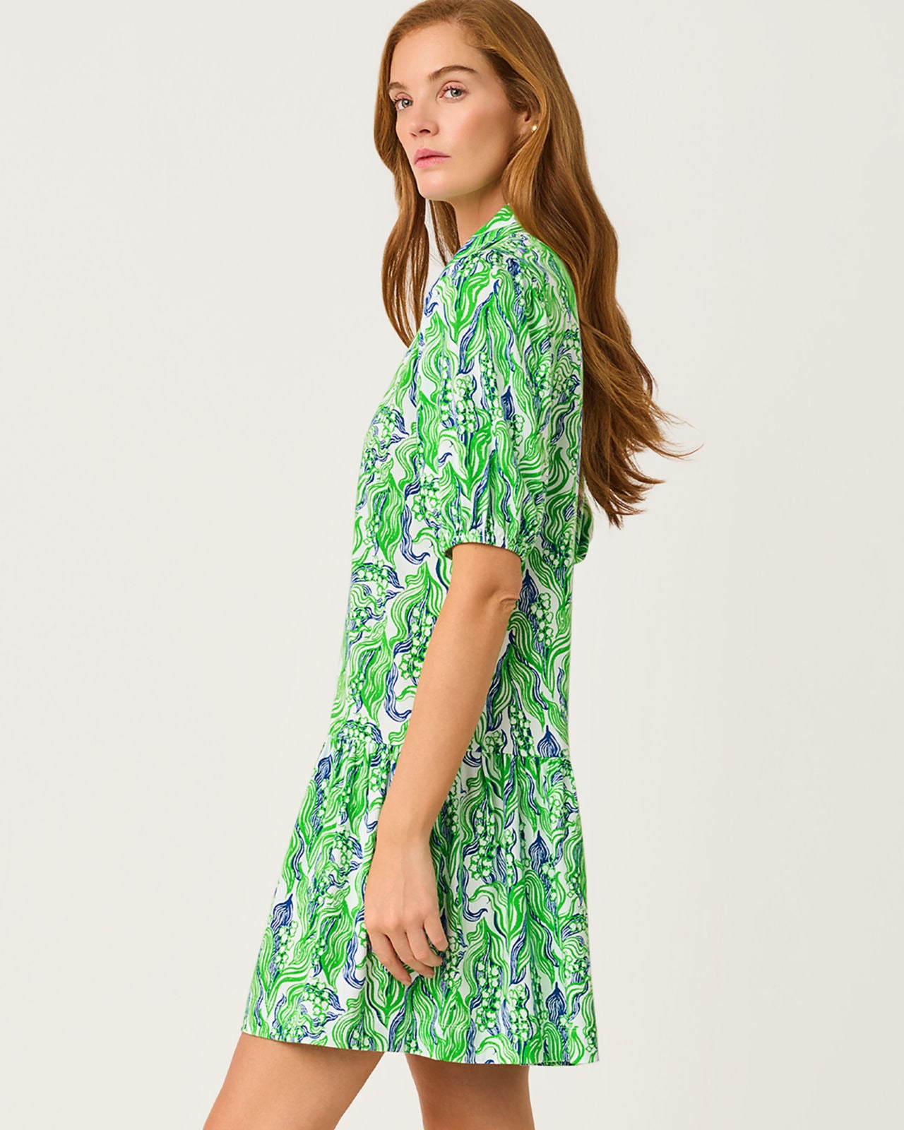 Bingley Dress Putting Green Lilly Of The Valley