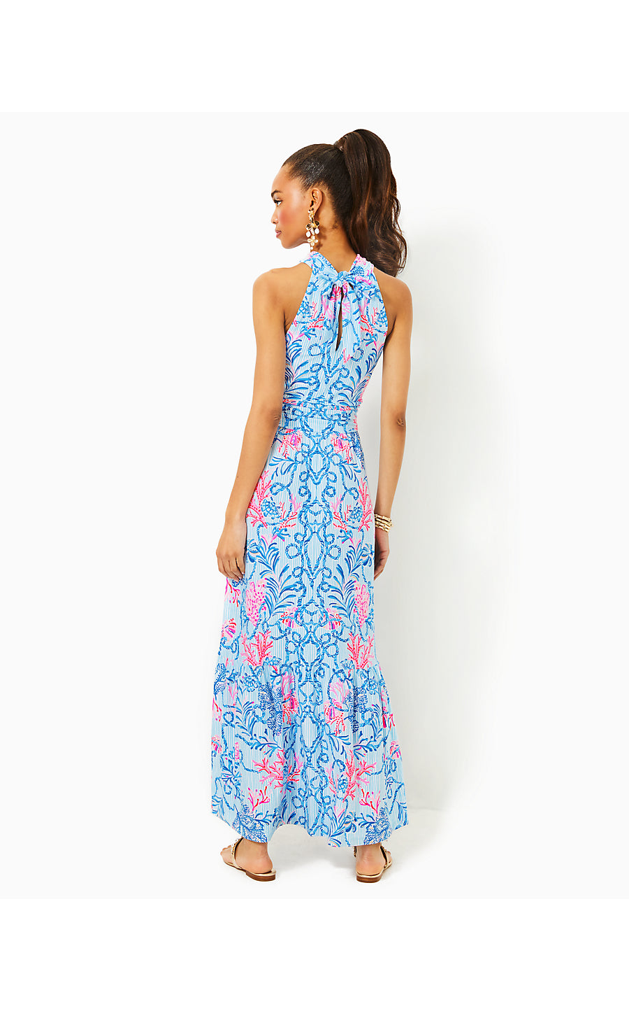 MONTECITO MAXI DRESS - MULTI - NAUT TODAY