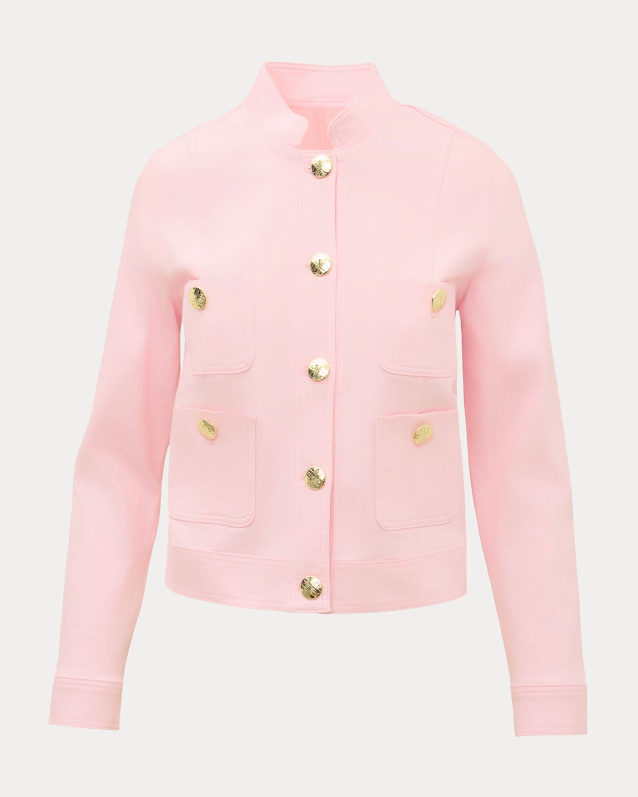 Shepa Denim Jacket Pink Muse