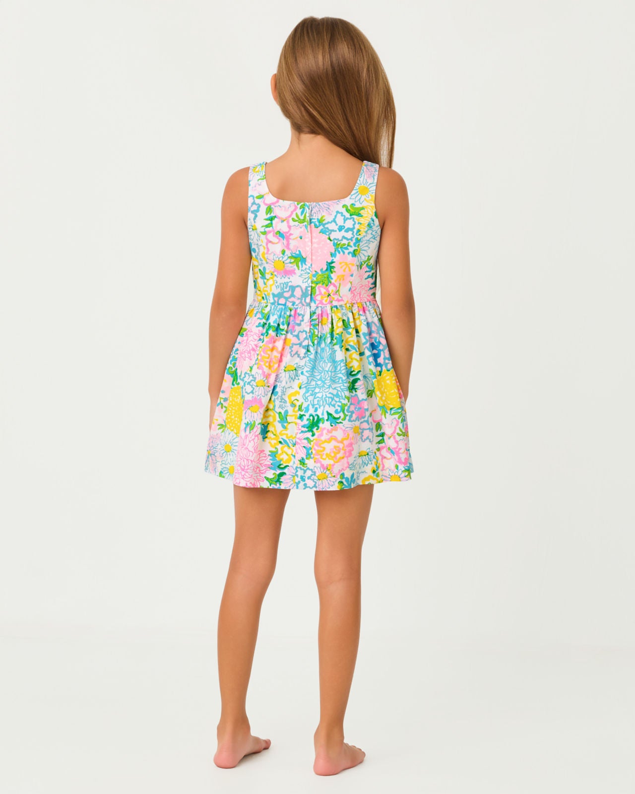 Bellefleur Dress Multi Lilly Garden