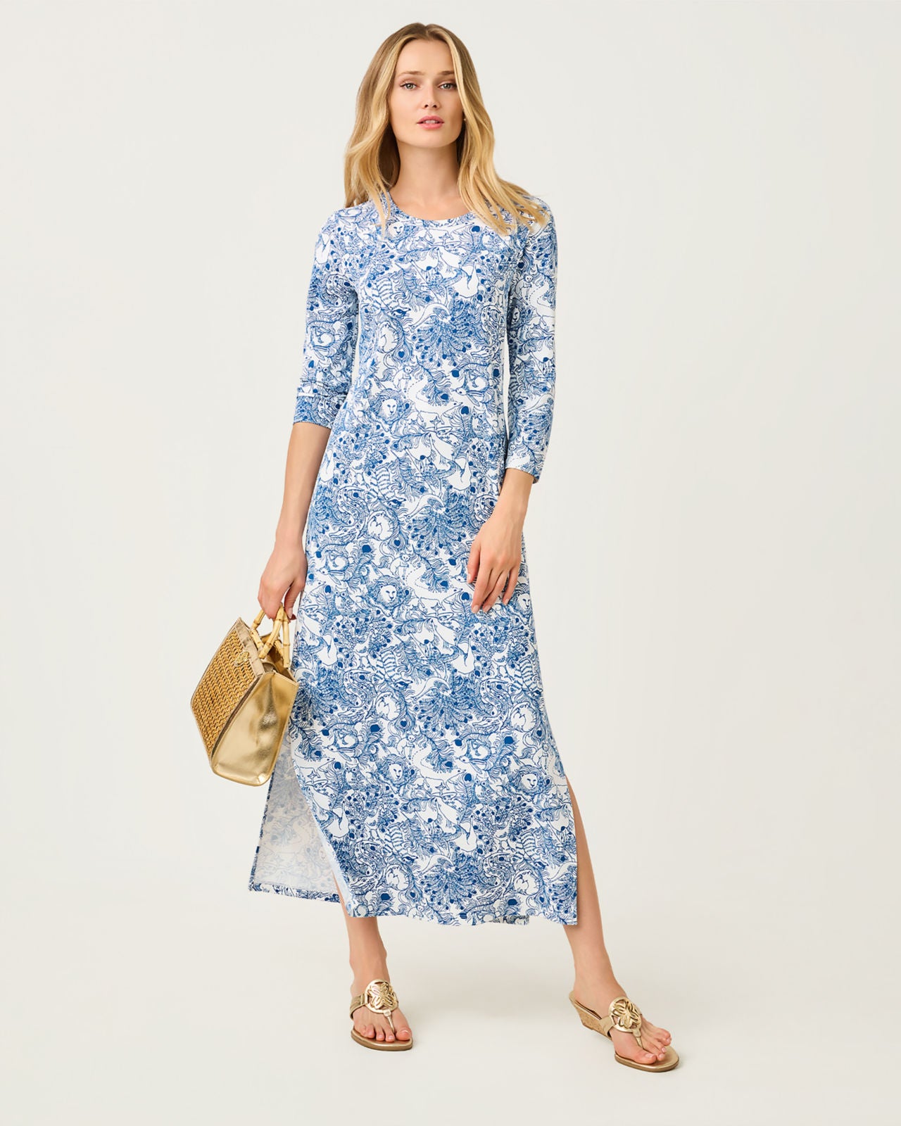 Deena UPF 50+ Dress Starlight Navy Zoology