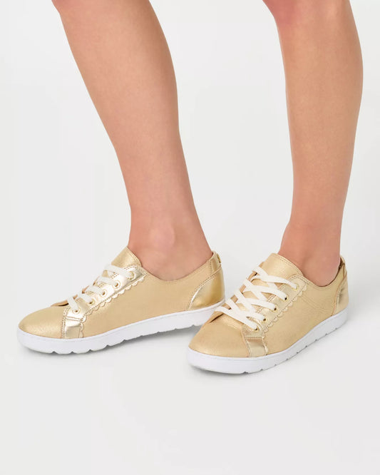 The Lilly Sneaker-Gold Metalic