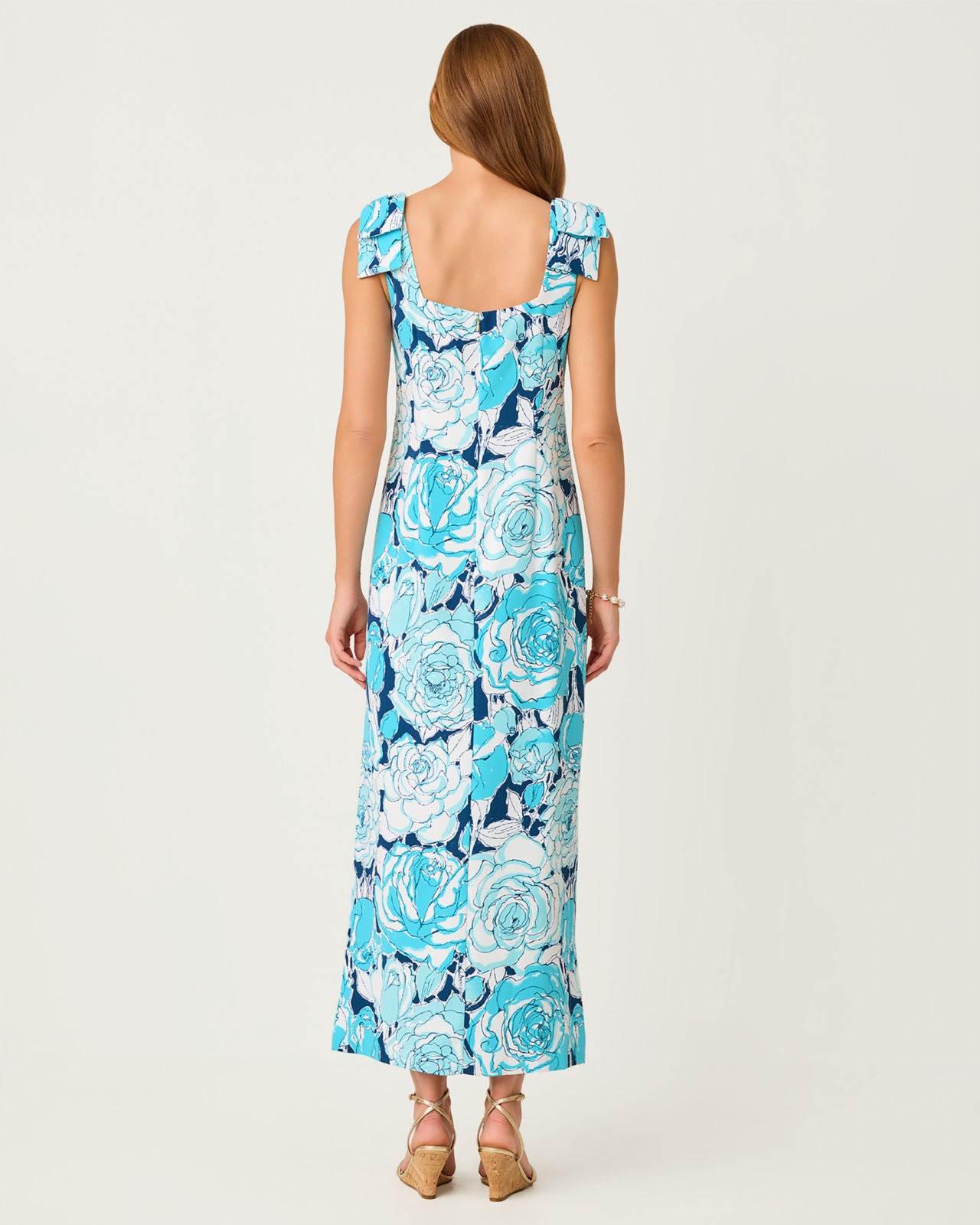 Bernice Maxi Dressss Capri Blue Rosanna