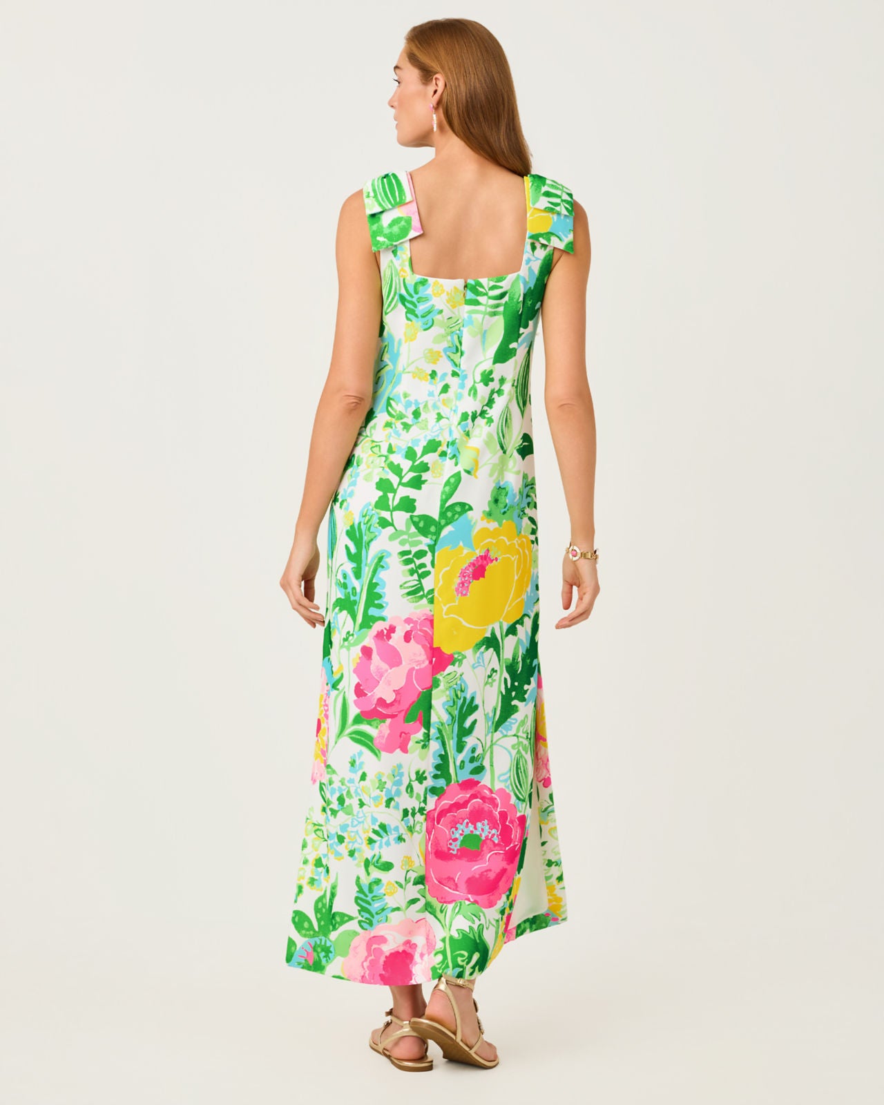 Bernice Maxi Dressss Multi Poppy Party