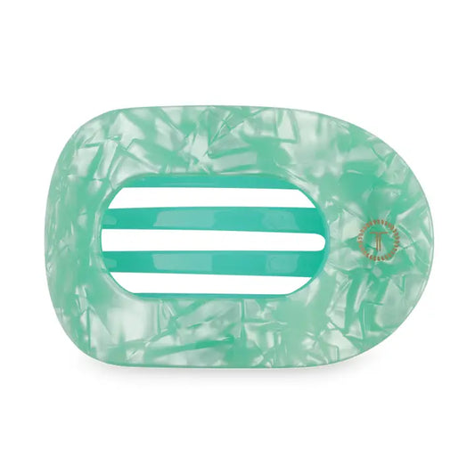 Flat Round Hair Clip | Medium | Spring Splash