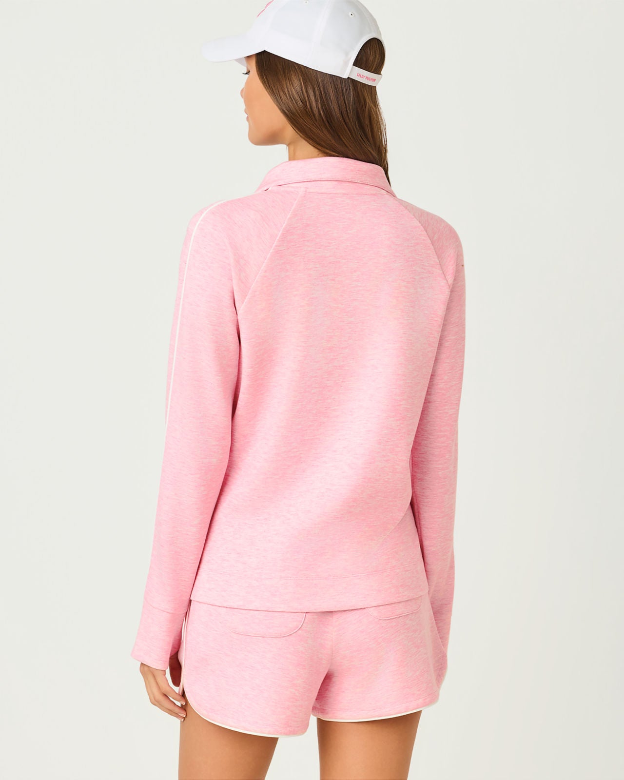 Elemis Pullover UPF 50+ Heathered Conch Shell Pink