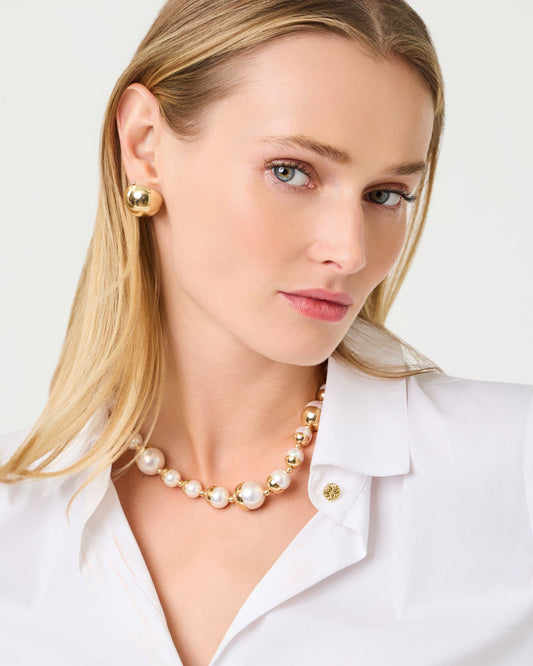 Rosanna Necklace Resort White