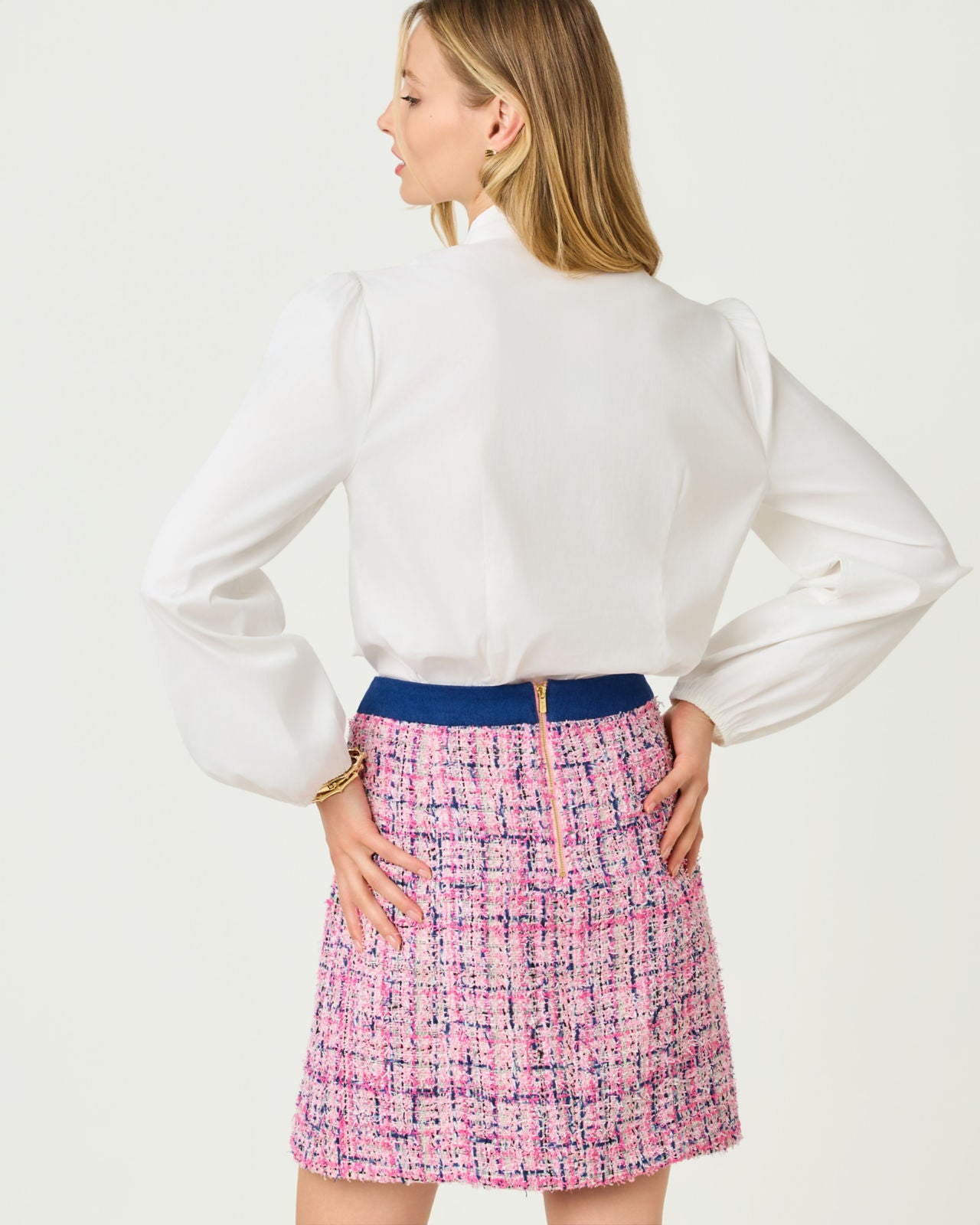 The Lilly Shirt Blouse Resort White