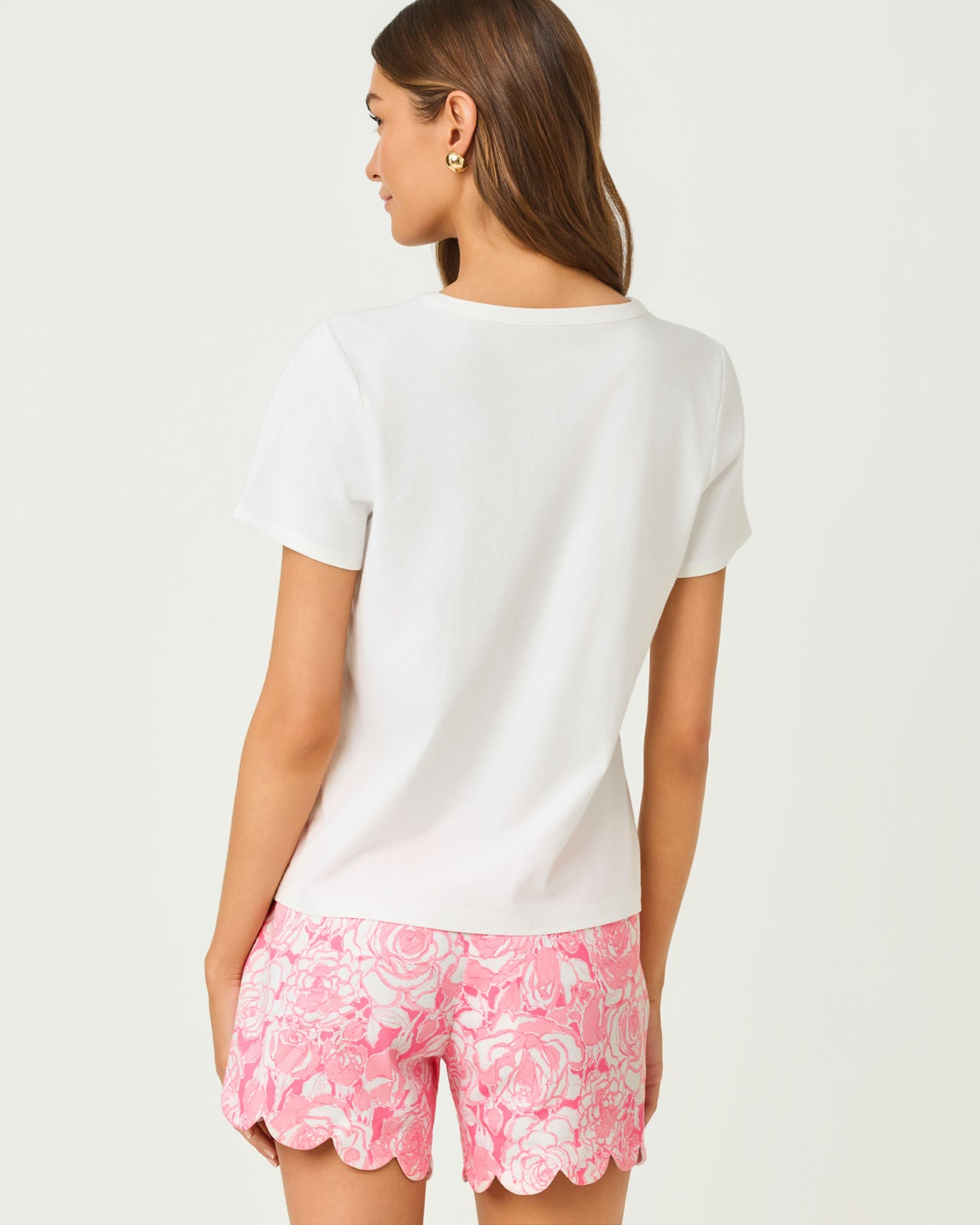 Clairmont Pearl Knit Top Resort White