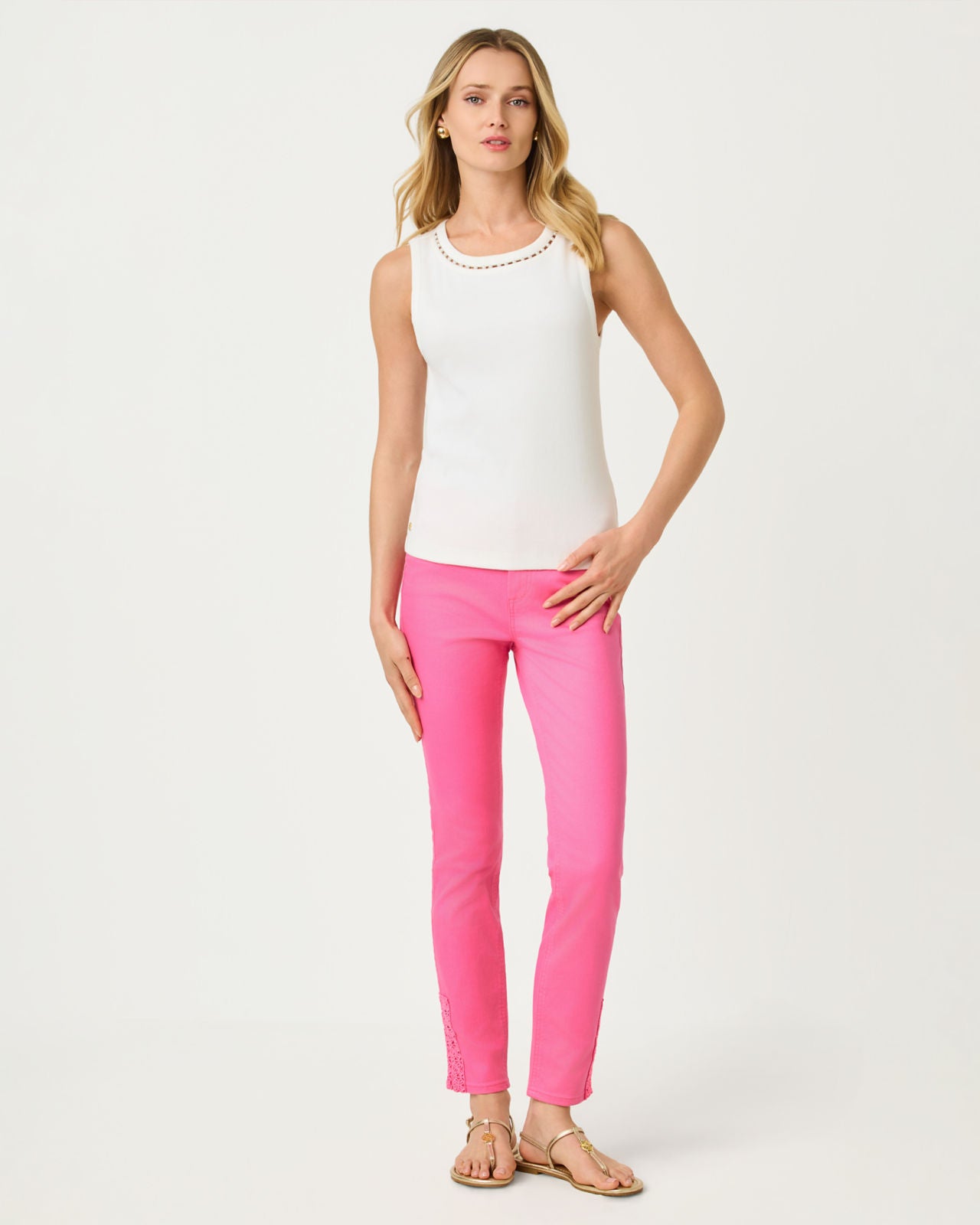 Vanna Knit Top Resort White