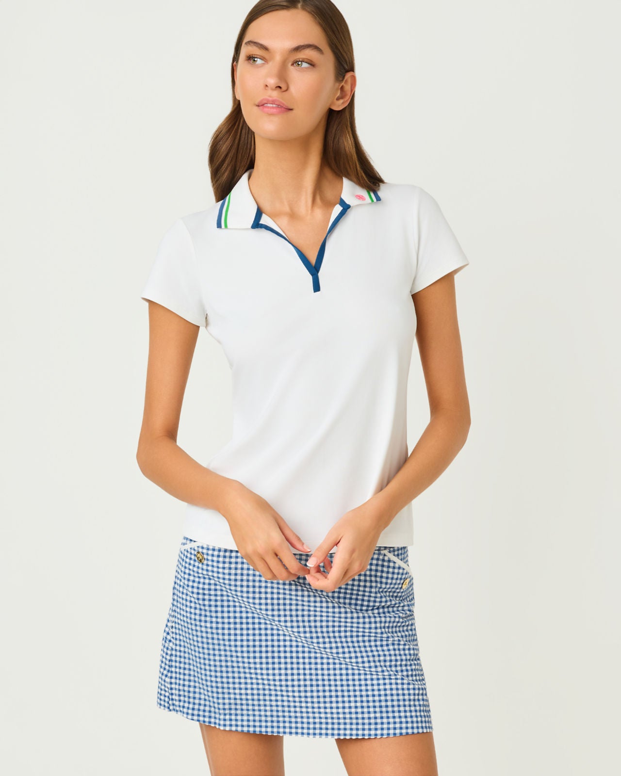 Frida Polo UPF 50+ Resort White