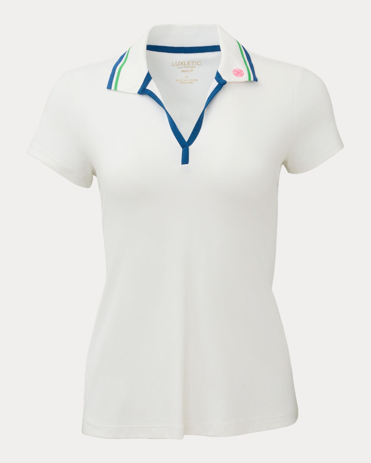 Frida Polo UPF 50+ Resort White