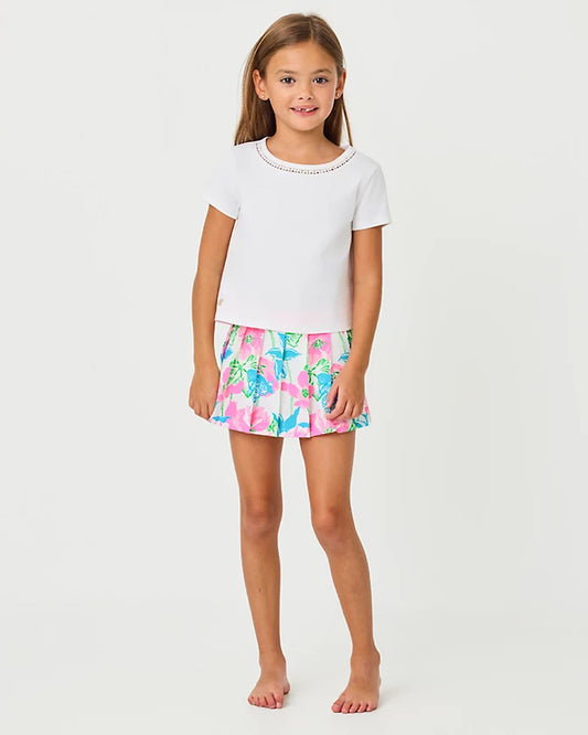 Mini Clairmont Top - Resort White