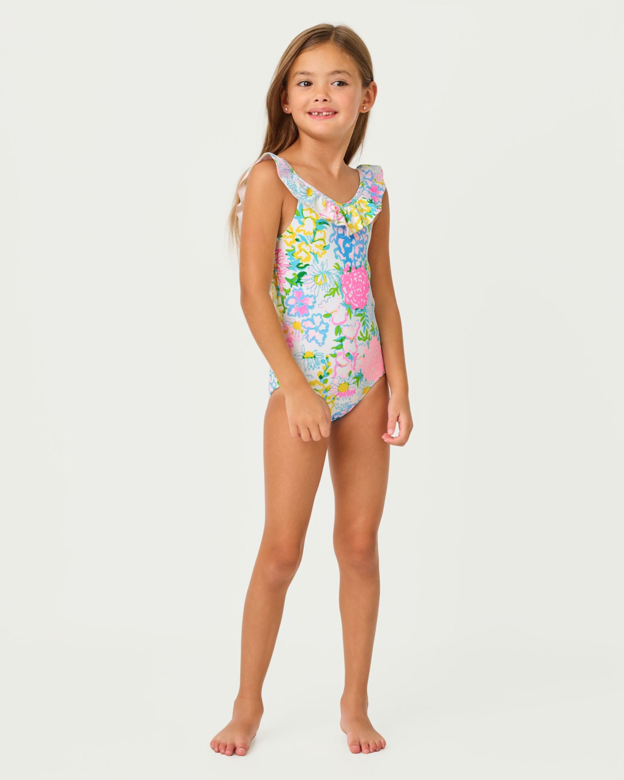 Janah Swimsuit UPF 50+ Multi Lilly Garden