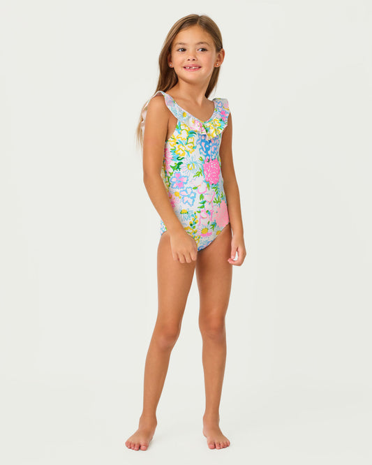 Janah Swimsuit UPF 50+ Multi Lilly Garden