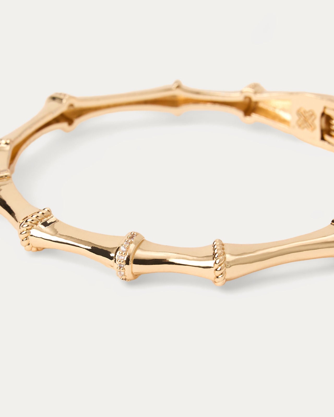 Bamboo Jungle Bracelet Gold Metallic