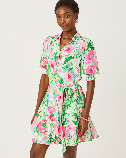 Larkyn Shirtdress Multi Poppy Party