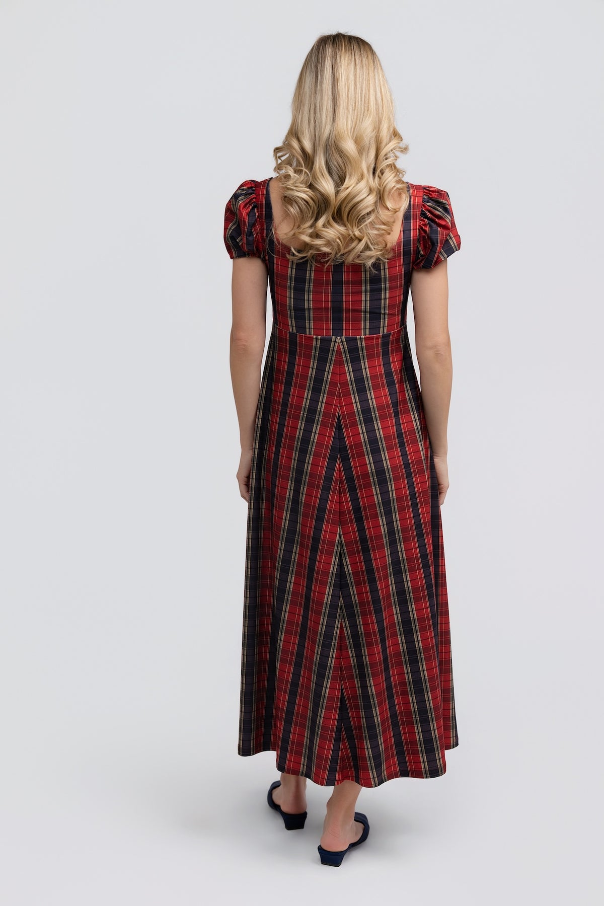 Rosalie Dress - Hearth Plaid