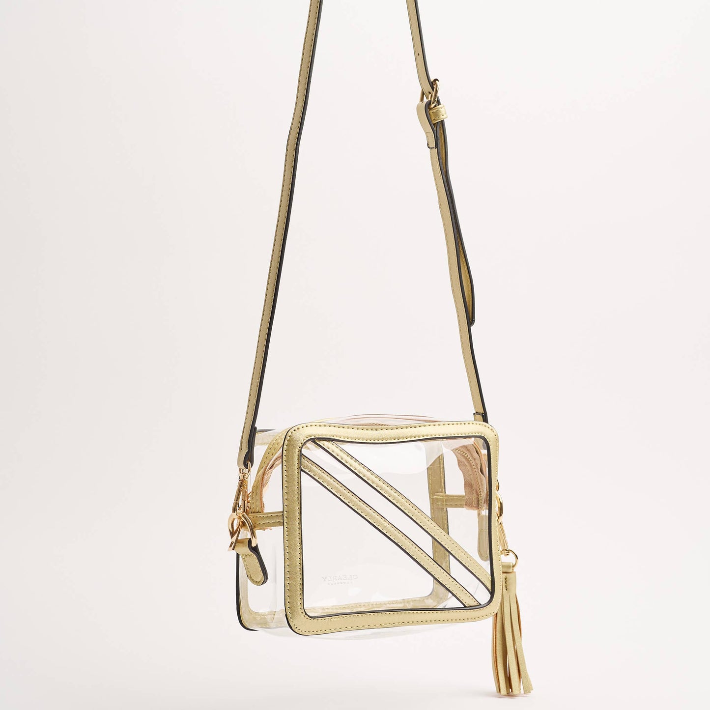 Clearly Handbags - The Cline in Gold 