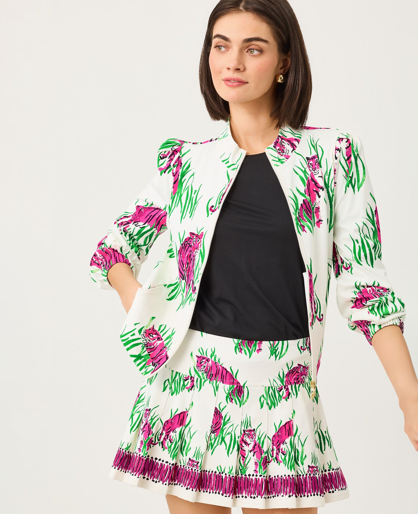 ANNORA SKORT UPF 50+ - COCONUT - LIL CAMOUFLAGE CATWALK ENGINEERED LUXLETIC