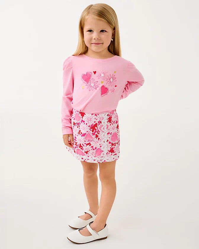 MINI MICHELINA SKORT - COCONUT - DEAR HEART
