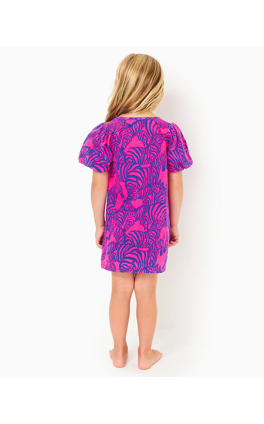 MINI ROSEN DRESS - PASSION FRUIT PINK - WILD NIGHTS