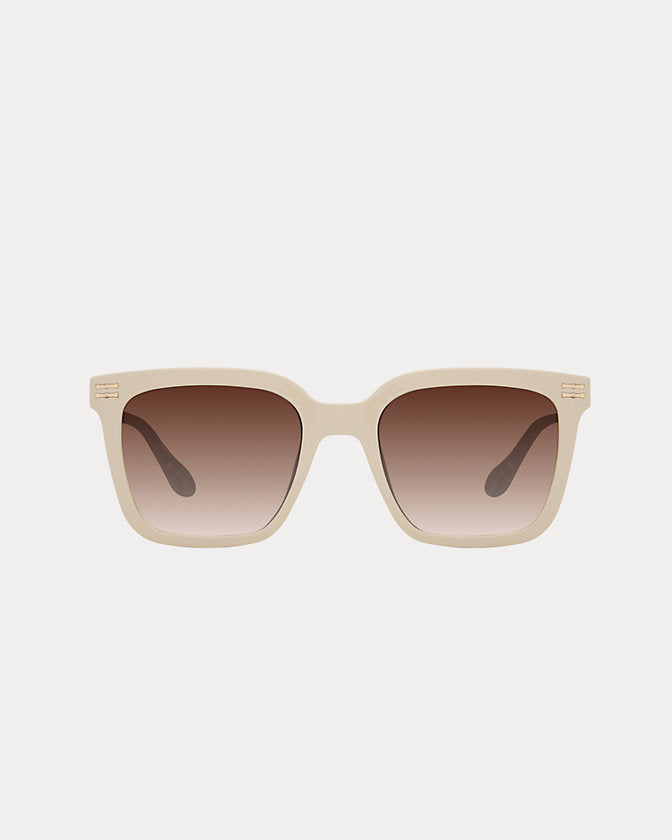 Coconut Bay Sunglasses - Ivory Pearl