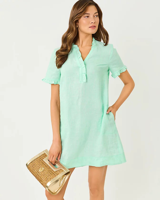 SCARLETTE DRESS - MINT CONDITION X RESORT WHITE