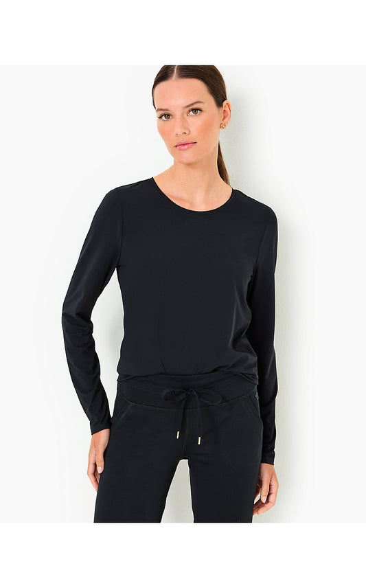 WESTLEY LONG SLEEVE TEE - NOIR