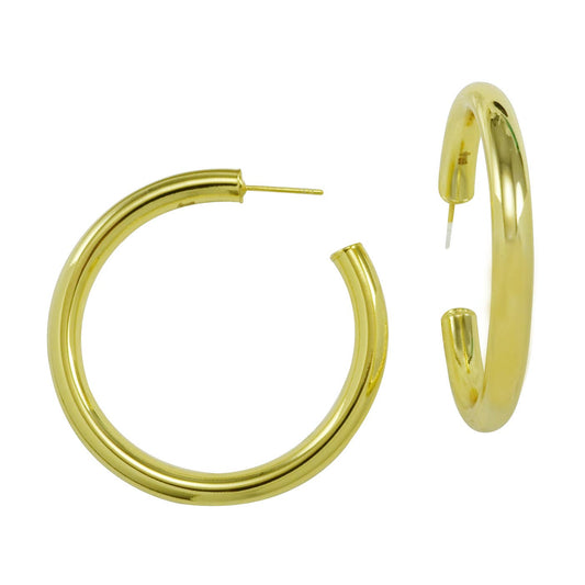 Betty Carré - TOKYO HOOP EARRINGS: Gold