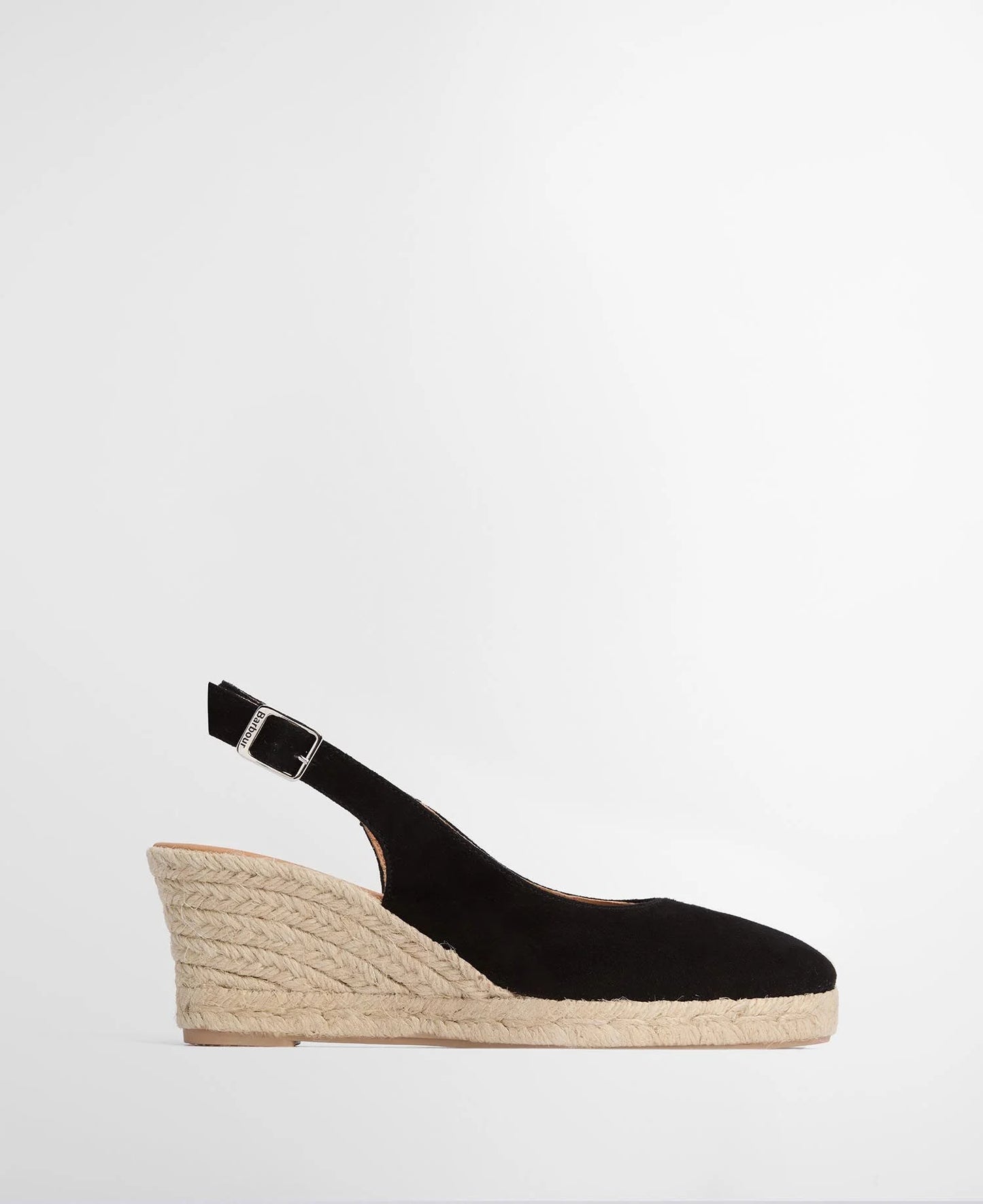 HAZEL ESPADRILLE WEDGE - BLACK