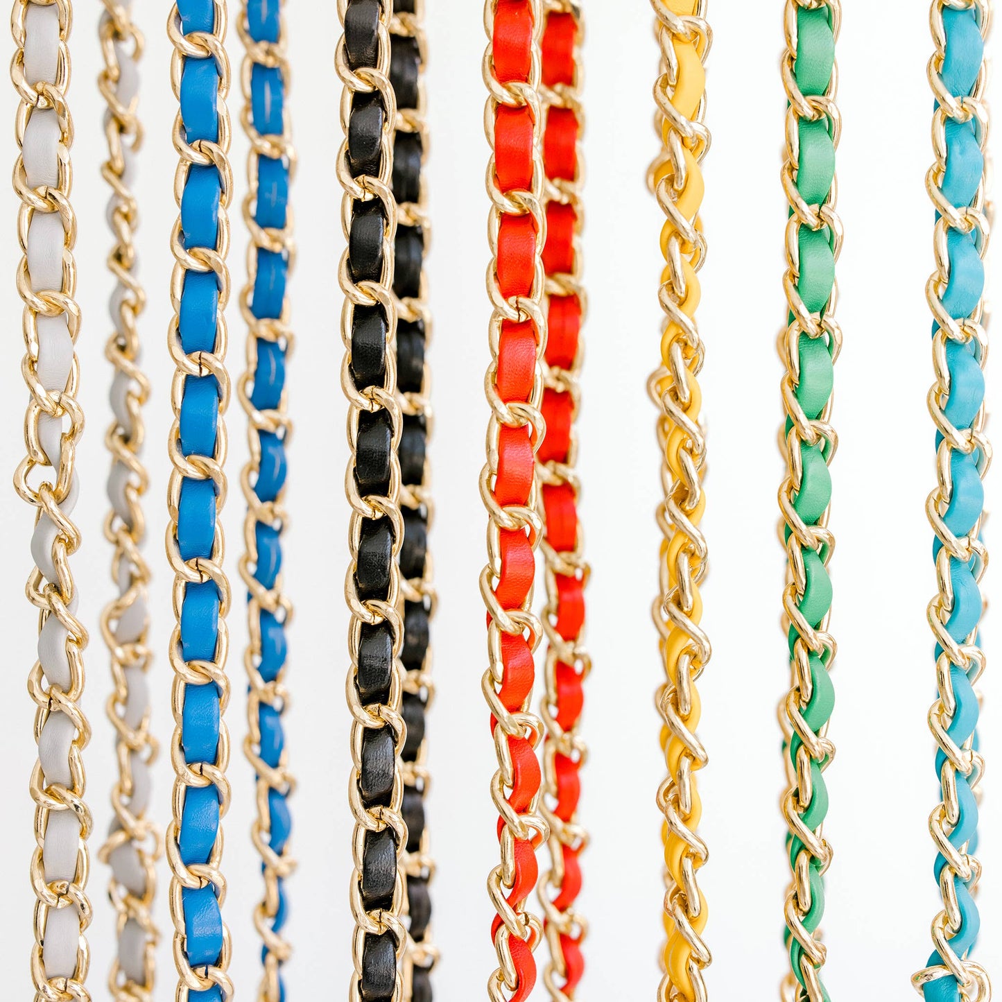 Clearly Handbags - Chainmail Strap in Black