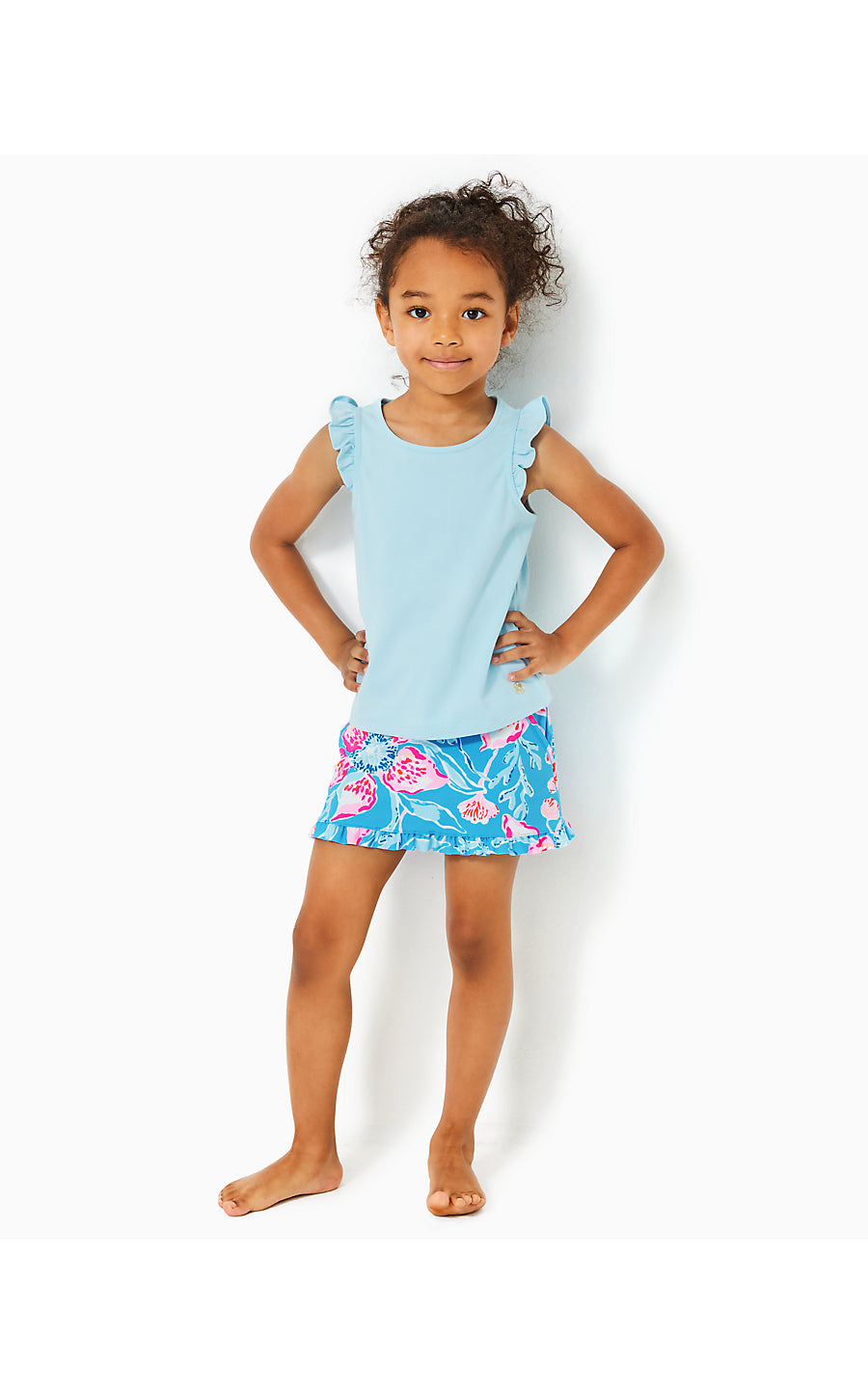 MINI ANIKA SKORT UPF 50+ - MULTI - BAHAMIAN RHAPSODY