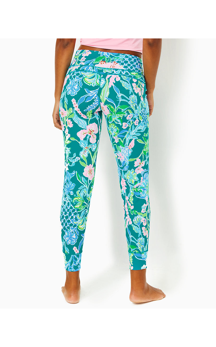 ISLAND MID RISE JOGGER  - HOT ON THE VINE