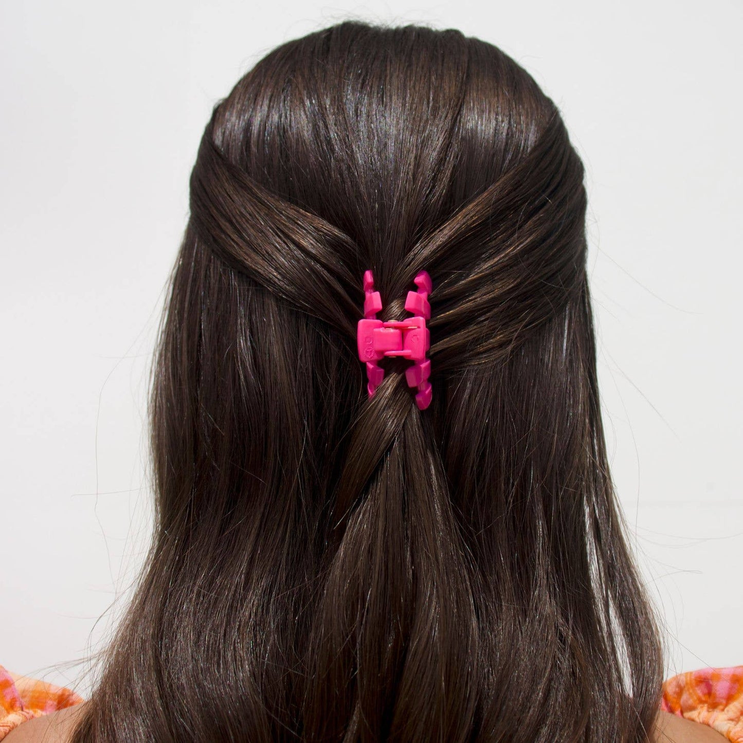 TELETIES - Classic Hair Clip | Tiny | Tropical Punch