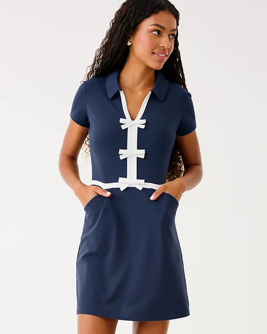 CELESTIA DRESS UPF 50+ - LOW TIDE NAVY