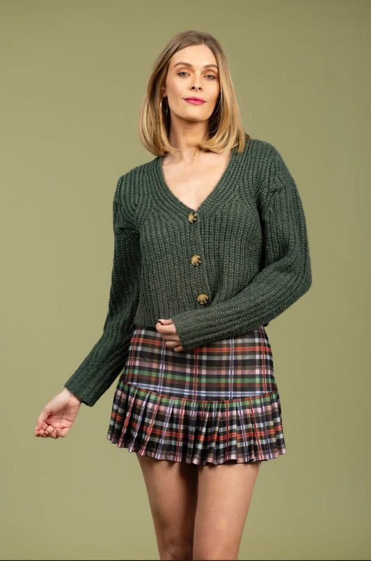 The Hyacinth Cardigan - Rosemary