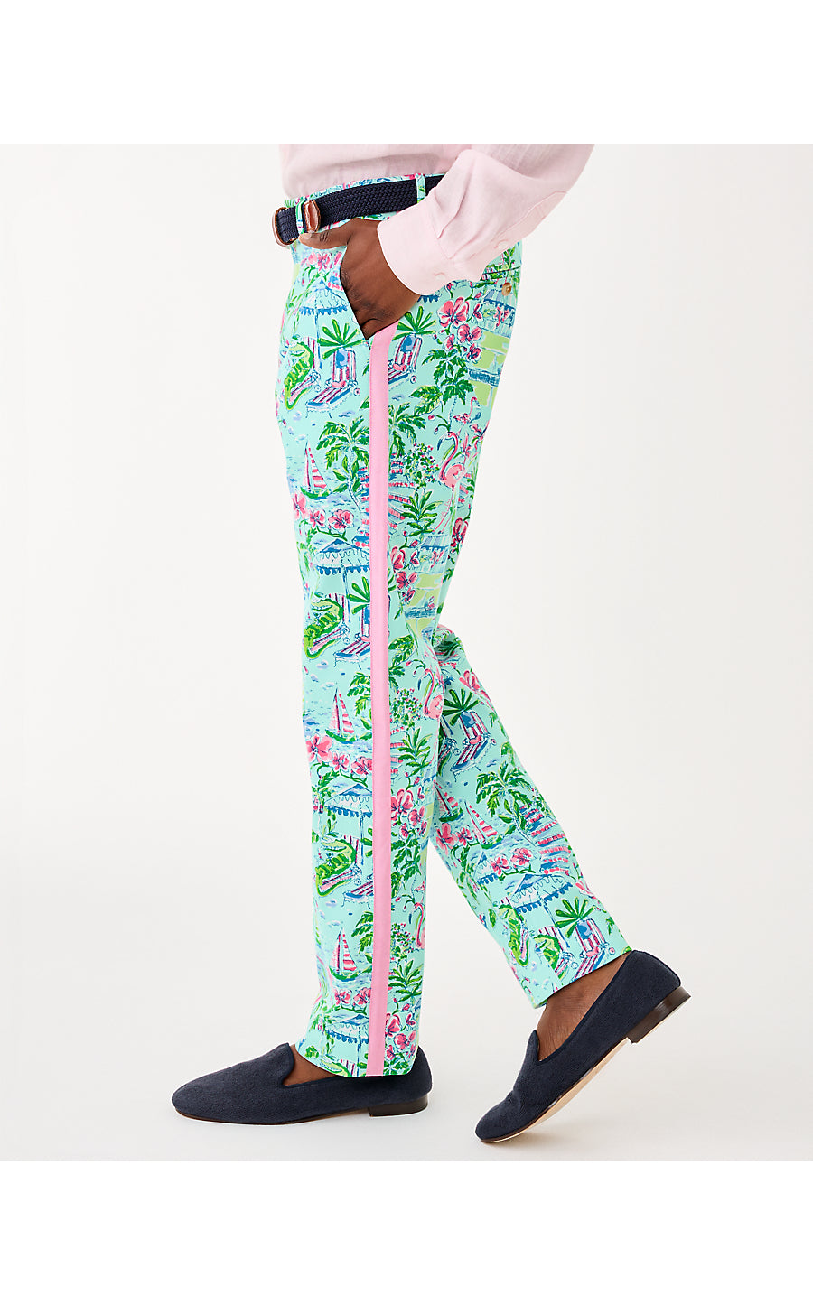 MENS STUFF MIZNER STRETCH - SALT POND BLUE - SUNNY DEE