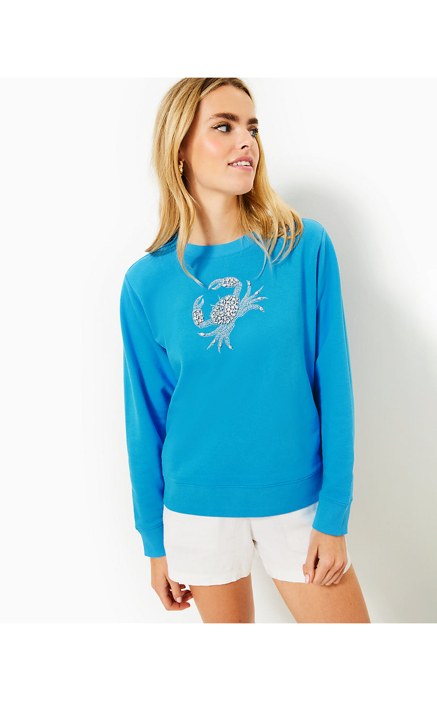 BALLAD COTTON SWEATSHIRT - CRAB