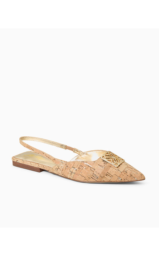 BRIT SLINGBACK - NATURAL