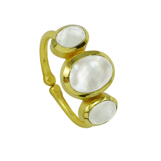 Betty Carré - ANITA RING: Mother of Pearl / 7