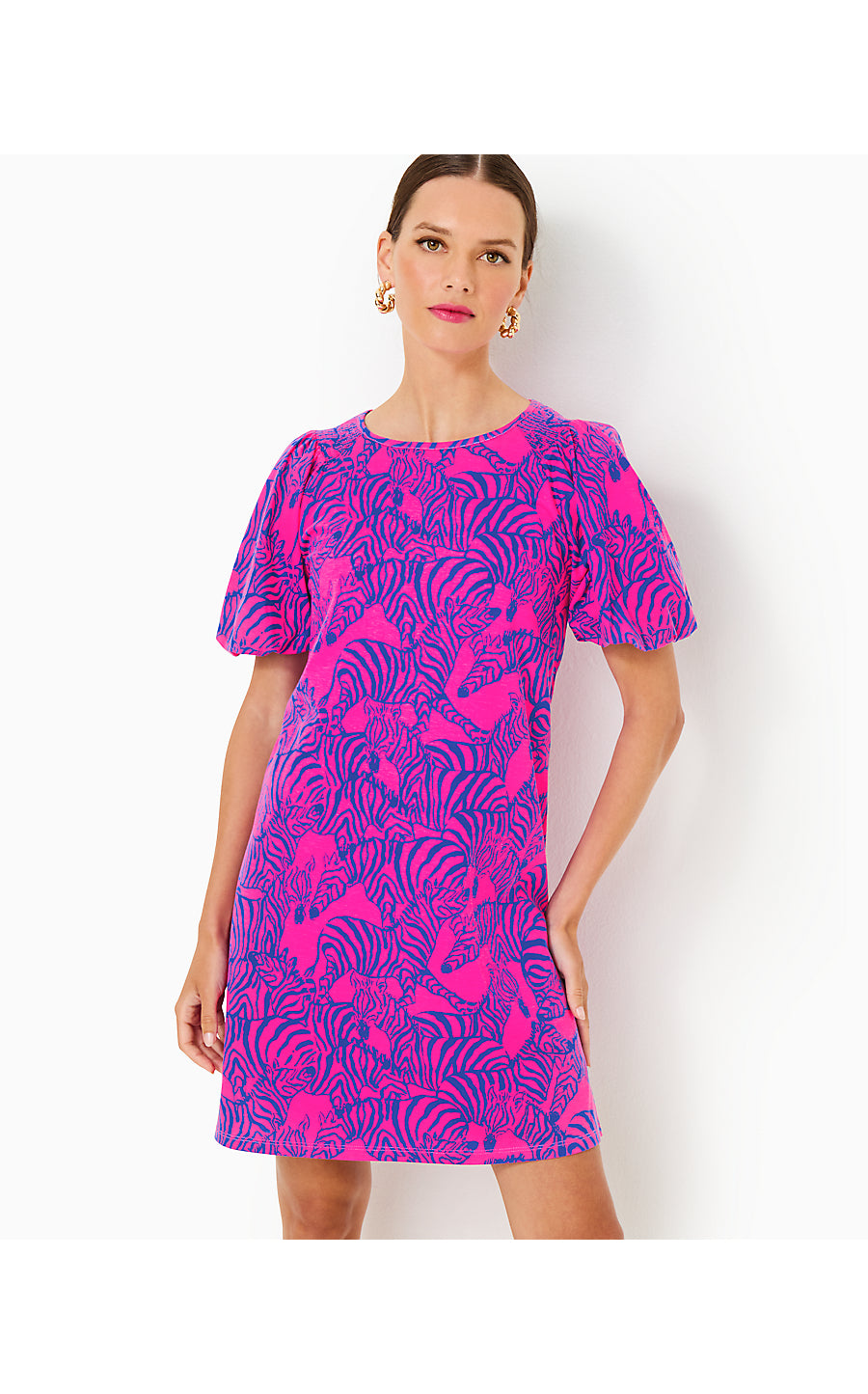 ROSEN DRESS - PASSION FRUIT PINK - WILD NIGHTS