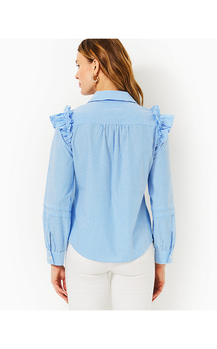 LOWE TOP - BLUE STREAM - LOCALE STRIPE