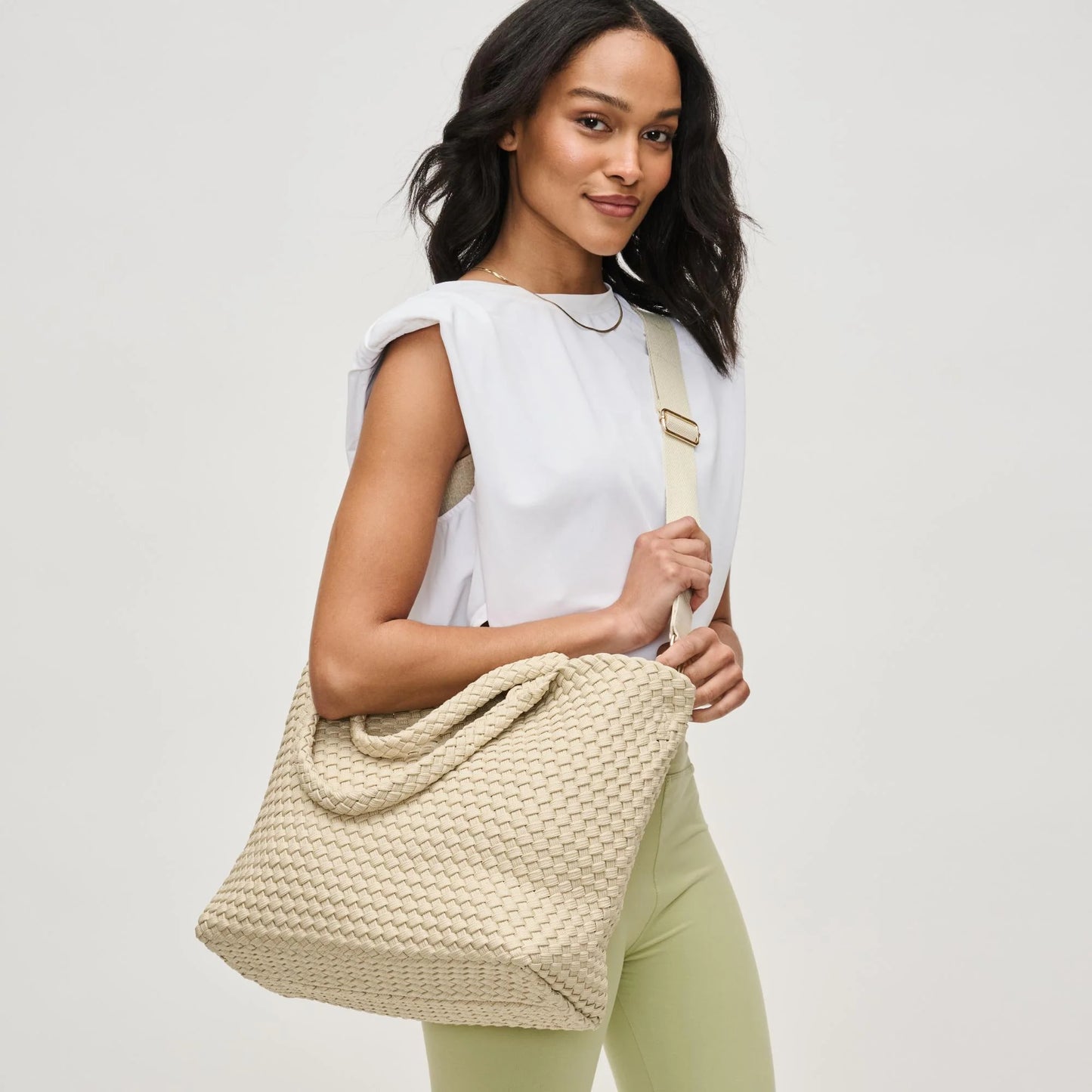 Sky's The Limit - Medium Laced Up Eco-Edition Tote