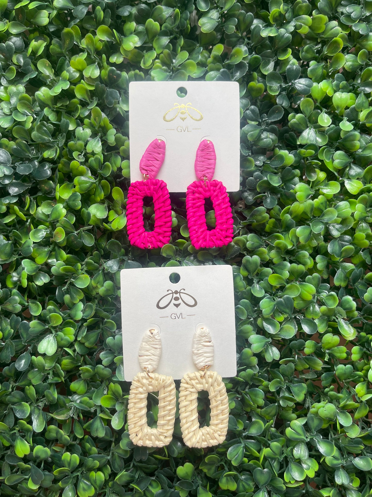 EMMA RATTAN EARRINGS